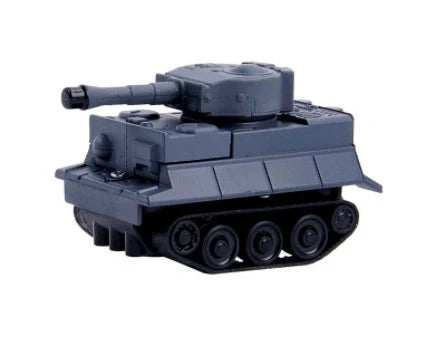 Interactive optical sensor pet toy robot following a black line on paper