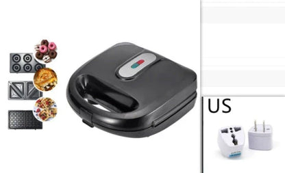 6-in-1 Versatile Kitchen Appliance: Waffle Maker, Sandwich Grill, Breakfast Station, and More