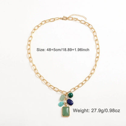 Stylish pendant necklace with geometric design and irregular elements, perfect accessory for fashion-forward women