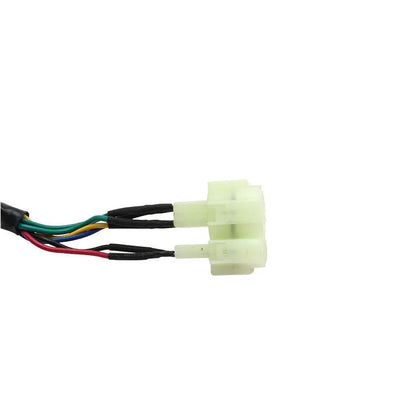 6-pin motorcycle CDI igniter with blue aluminium body and light for pedal 50 to 150CC engines