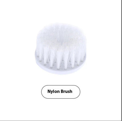 Cordless Electric Spin Cleaning Brush with 4 Interchangeable Brush Heads for Powerful Scrubbing of Tiles, Countertops, and More