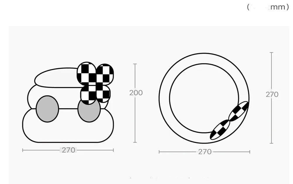 25cm circular dog toy with honey digging pattern and sound bees for food hiding educational play