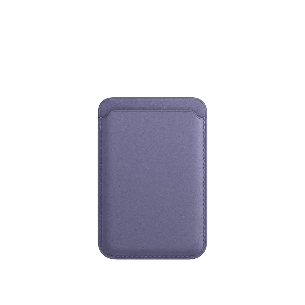 PU leather magnetic wallet case for mobile phone with card holder in various colours.