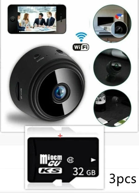 A9 Magnetic Suction Security Camera with 1080P HD and infrared night vision