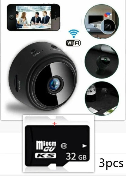 A9 Magnetic Suction Security Camera with 1080P HD and infrared night vision
