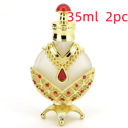 Luxurious Perfume Oil with Long-Lasting, Subtle Fragrance in Decorative Glass Bottle