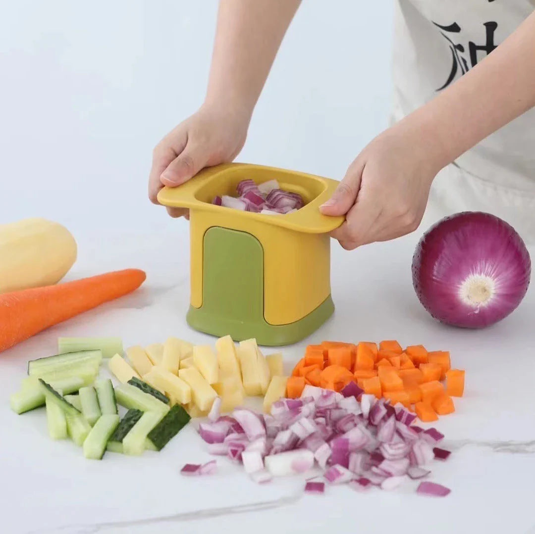 Premium Vegetable Slicer - Effortless slicing for onions, carrots, potatoes, and more
