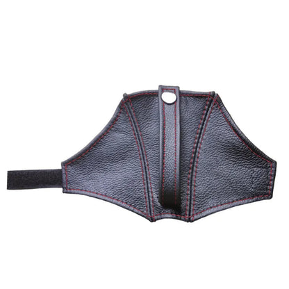 Racing seat belt leather shoulder strap cover with limit buckle for RECARO Bride seats