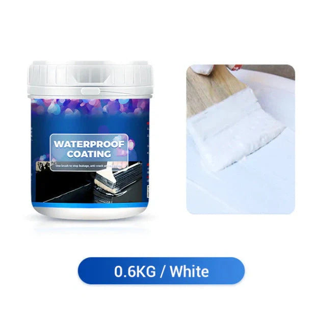 600g Watermark polyurethane coating tube showing transparent adhesive sealing a gap