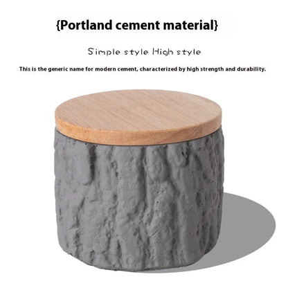 Handmade cement pet memorial casket for cremation ashes in six colour options