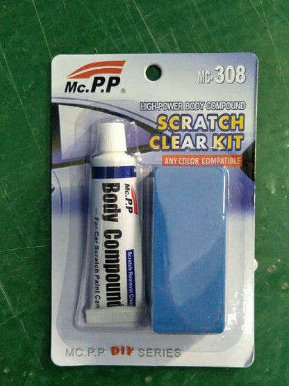 Car Scratch Remover with Slop Wax for light scratches and paint swirls