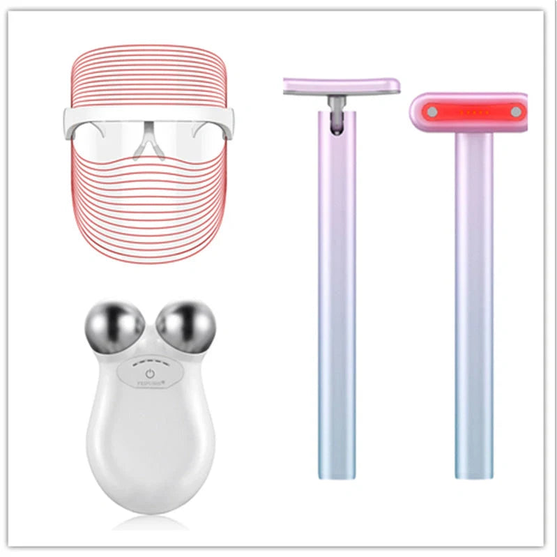 Beauty Eye Micro-current Massager with IPL and sonic vibration features