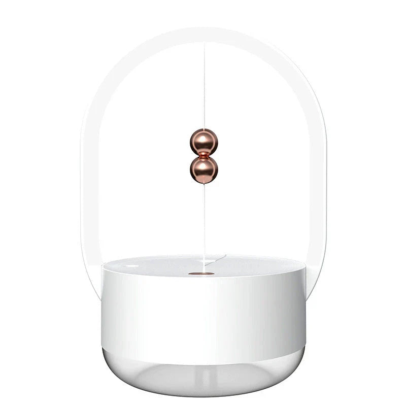Compact Ultrasonic Humidifier with Mood Lighting - Portable Mist Dispersal and Ambient Glow for Home, Office, and Travel