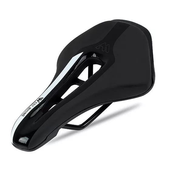 Lightweight hollow design bicycle seat for mountain and road bikes