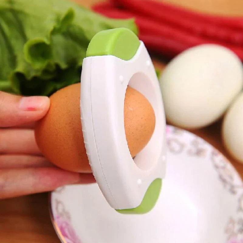 Premium Egg Cracker and Opener - Effortlessly Crack Eggs with Ease