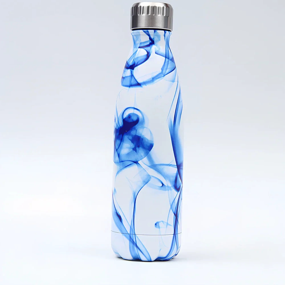 500ml stainless steel sports bottle in various colours with vacuum insulation and secure lid for gym use