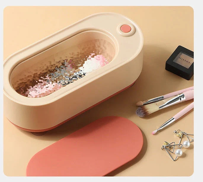 Powerful ultrasonic cleaning machine for effortlessly cleaning jewelry, watches, glasses, and other household items