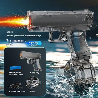 Ice Mouse electric water gun toy with 500ml water tank and high-speed firing system