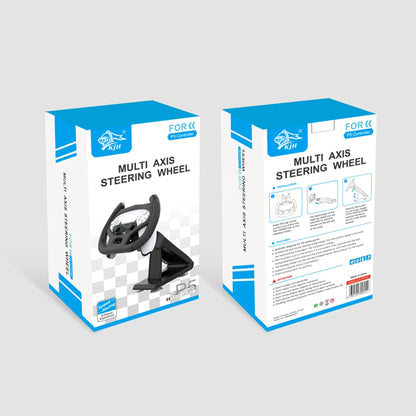 Black ABS gamepad steering wheel bracket with suction cup for mounting mobile devices during gaming