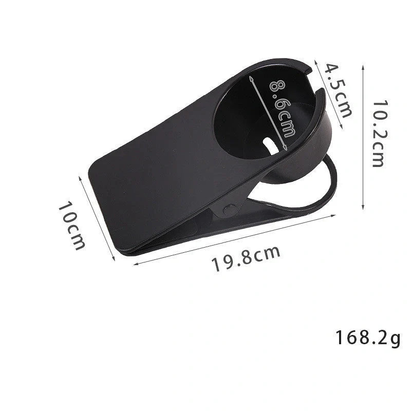 Large plastic desk organizer with cup holder and phone slot, available in multiple colors