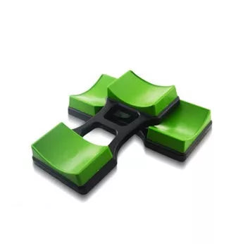 Compact ABS dumbbell rack for home gyms, available in two sizes for space-saving weight storage.