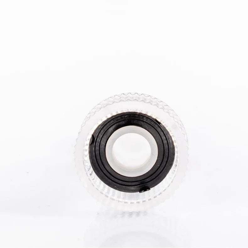 Transparent plastic water inlet joint for Kärcher pressure washer with 3cm diameter