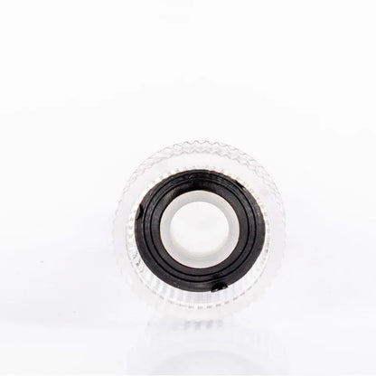 Transparent plastic water inlet joint for Kärcher pressure washer with 3cm diameter