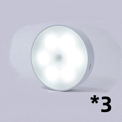 USB-powered motion-activated LED puck lights for cabinets, closets, and other small spaces