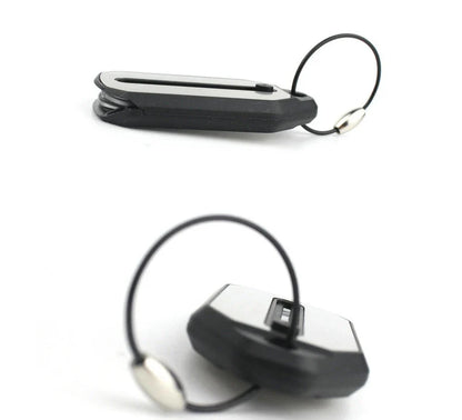 Sleek clip-on reading glasses with polycarbonate lenses for discreet and comfortable magnified vision