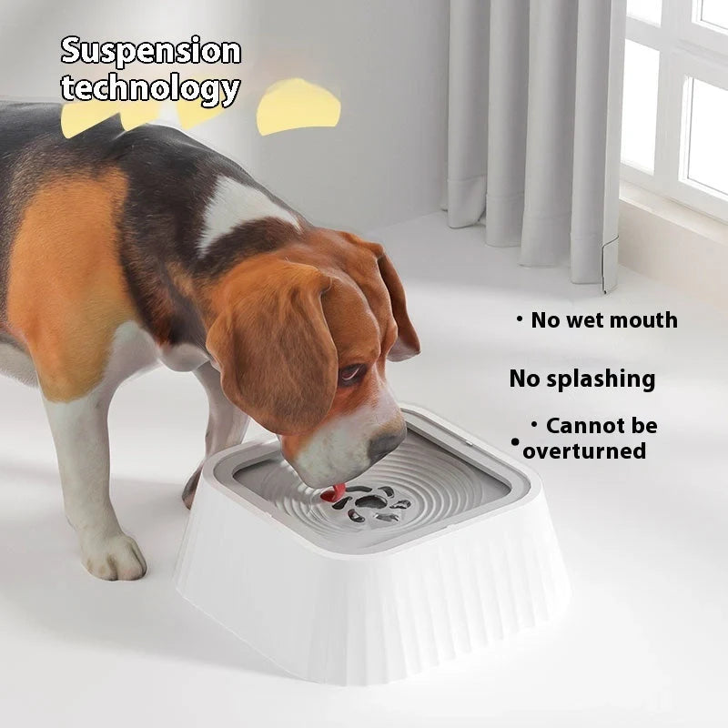 Floating Pet Water Bowl with no splash design for dogs and cats