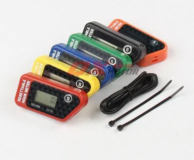YSDS black waterproof electronic timer with LCD display for vehicle maintenance scheduling
