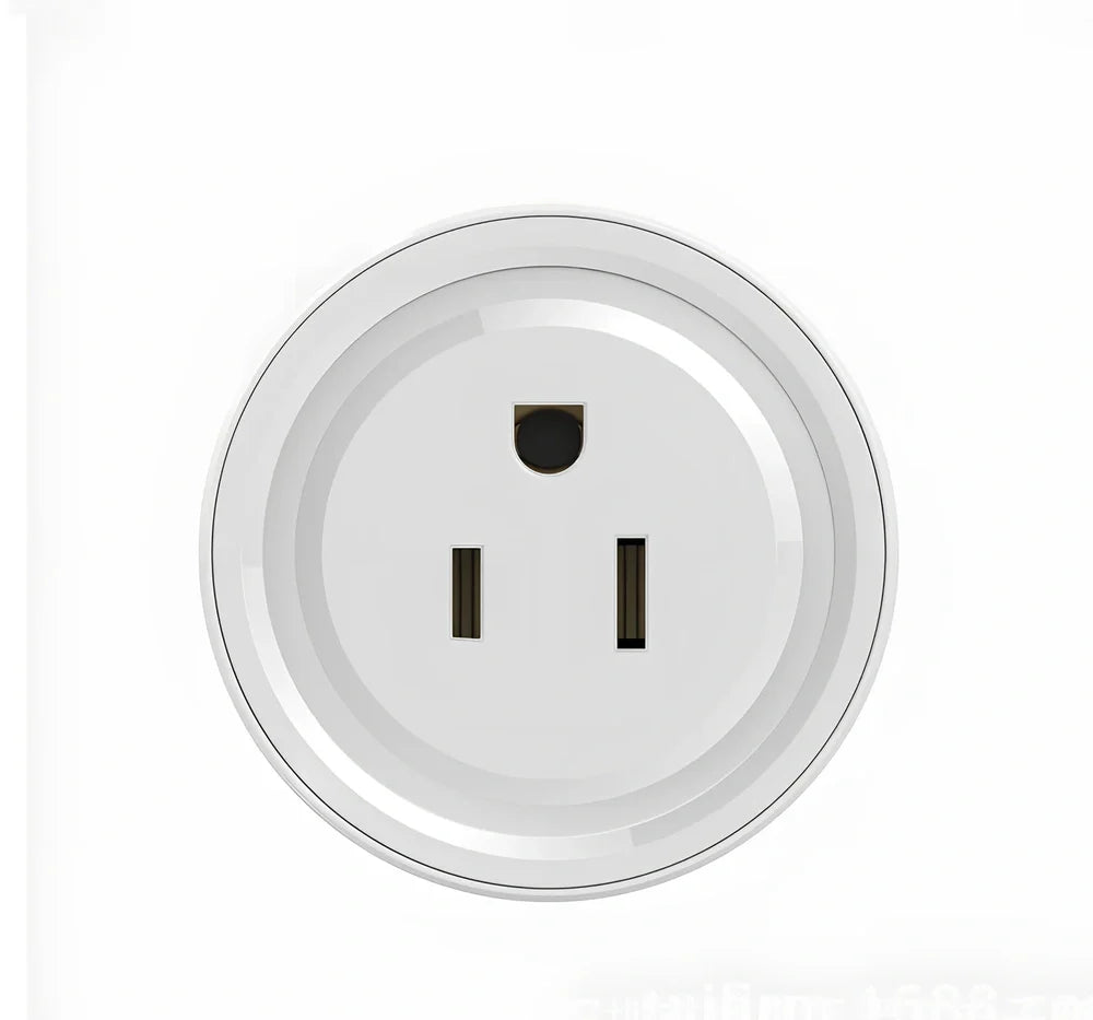 Wi-Fi smart plug with 4 power sockets and USB ports for remote control of devices