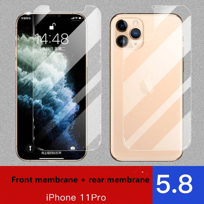 Tempered glass screen protector for iPhone 11 Pro Max with 10D explosion-proof and anti-fingerprint features