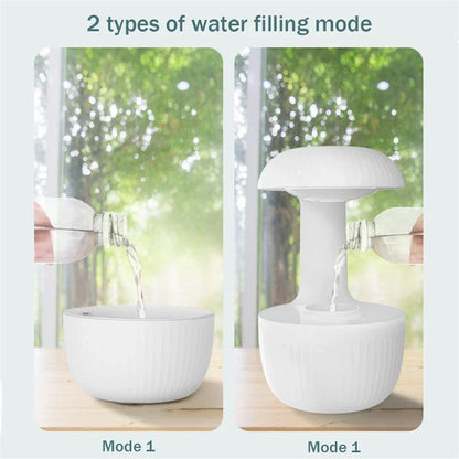 Anti-Gravity Cool Mist Humidifier with Levitating Water Droplets for Relaxing Ambiance