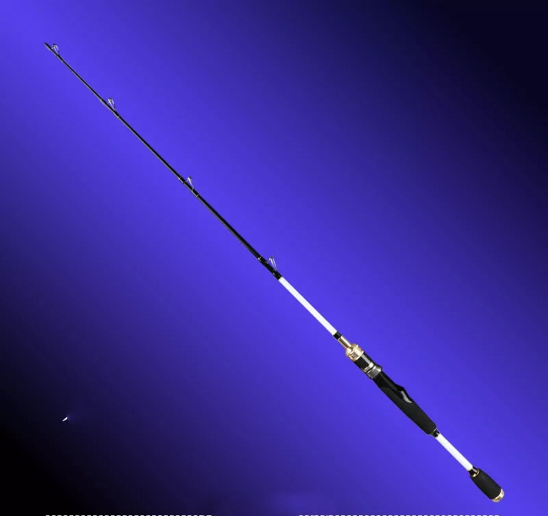 Carbon Valve Stem Fishing Rod with Micro Lead Raft Handle for enhanced grip and control
