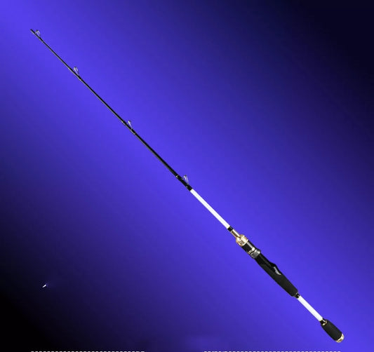 Carbon Valve Stem Fishing Rod with Micro Lead Raft Handle for enhanced grip and control