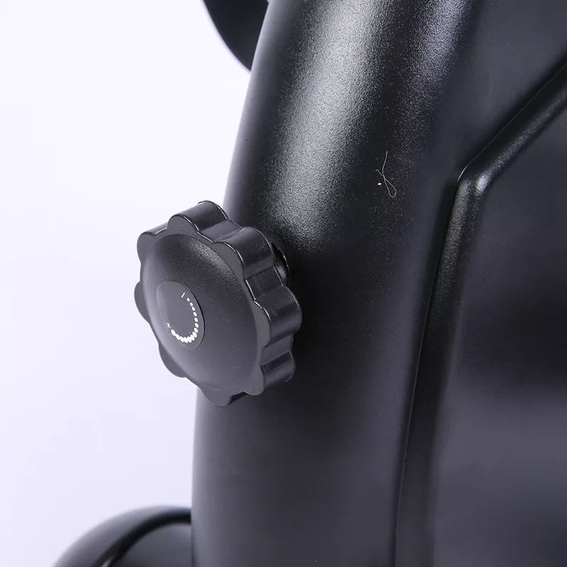 Mini Pedal Machine for leg rehabilitation and fitness training in black