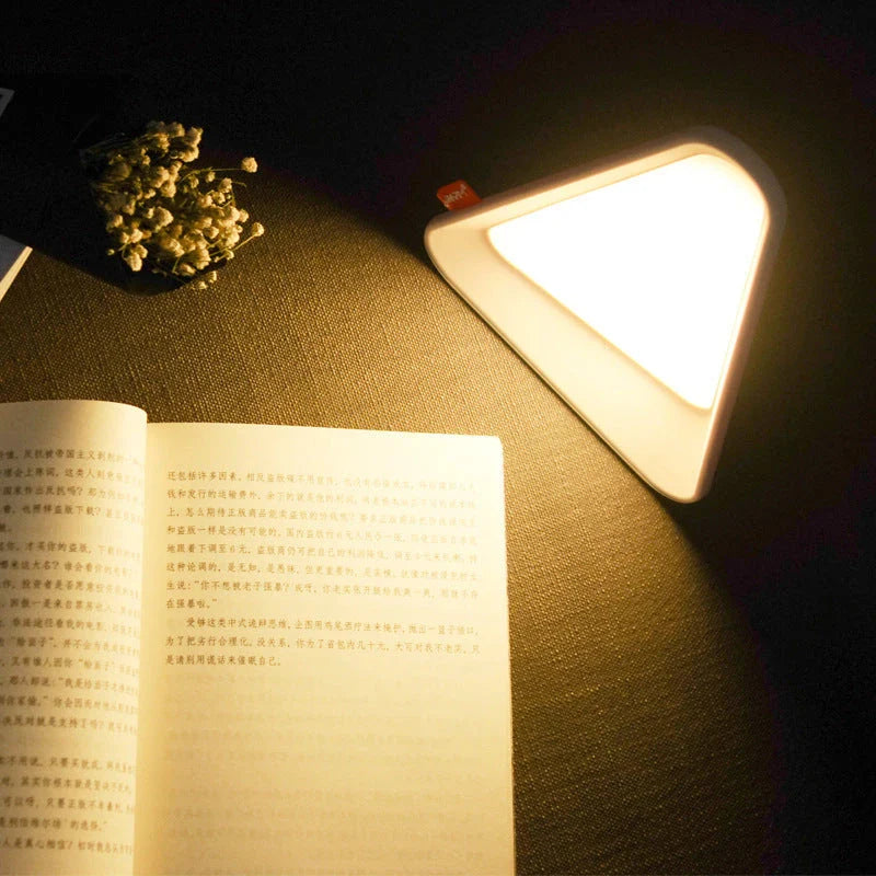 Innovative Glow Lamp with petal-inspired design, adjustable brightness, and hands-free control for cozy atmosphere