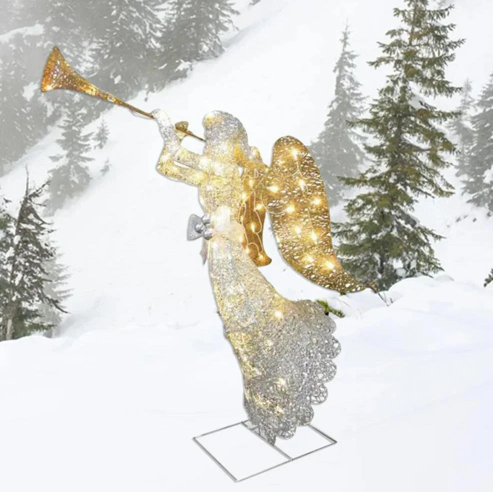 15cm diameter acrylic garden decoration with 3mm thickness and pre-attached hanging cord