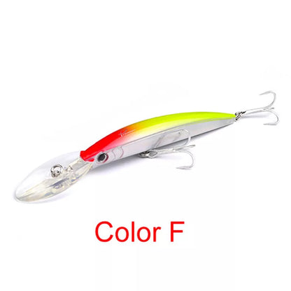 PRO BEROS Classic Minnow Bait hard plastic fishing lure in various colors