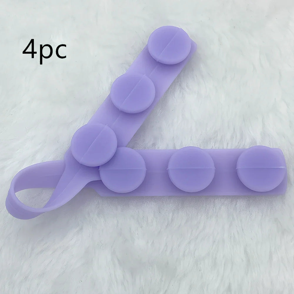 Silicone mask extension strap showing 1.5cm width and colour options including transparent