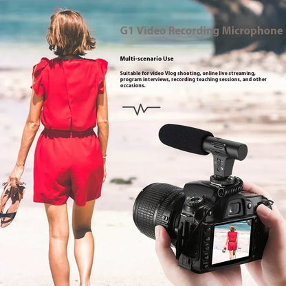 Black condenser microphone for mobile phone recording with 20Hz-20KHz frequency range