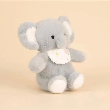 Clapping plush doll with sound functions, 20cm tall with elephant, fox or penguin design