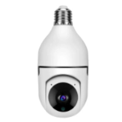 Versatile 1080p Wi-Fi Camera Bulb with 4X Zoom, Automatic Tracking, Colorful Night Vision, and Alexa Integration
