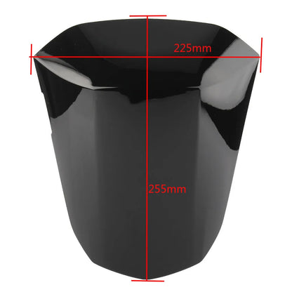 Suzuki GSXR1000 motorcycle rear seat cowl cover in ABS plastic shown in various colour options.