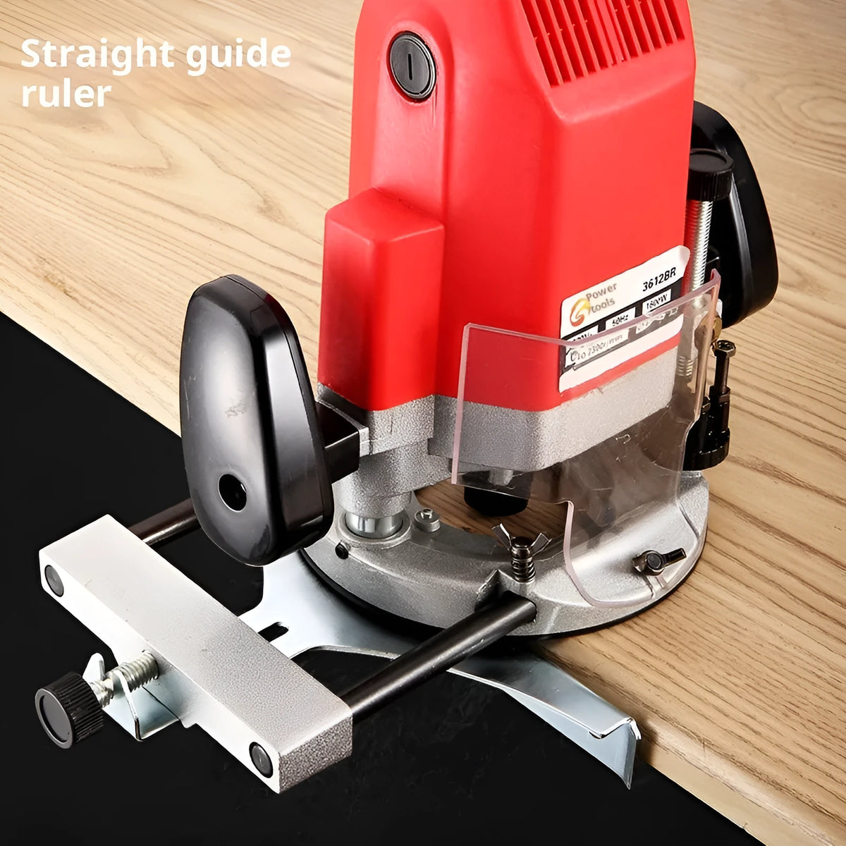 2200W handheld electric engraving machine with 12.7mm hole diameter and 15 milling cutters for wood carving and trimming.