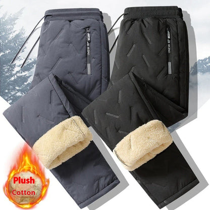 Men's premium insulated winter pants in various colors and styles
