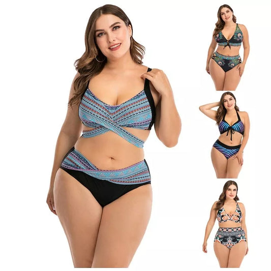 Ladies swimwear with big cup support in various sizes and colors