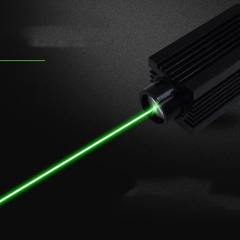 Green laser fog light warning lamp, aluminium, 66 x 43mm, 8-36V, for car truck motorcycle
