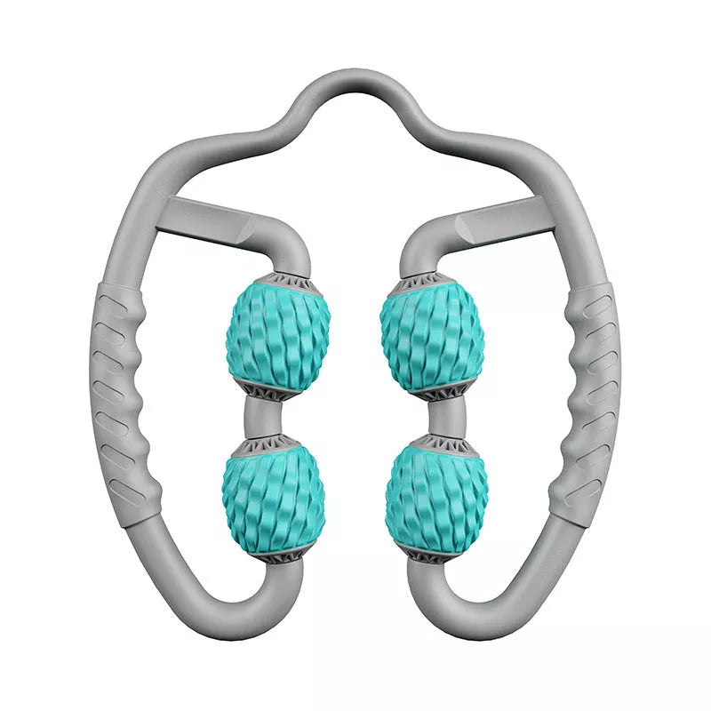 Compact leg massager in various colors for targeted muscle relief